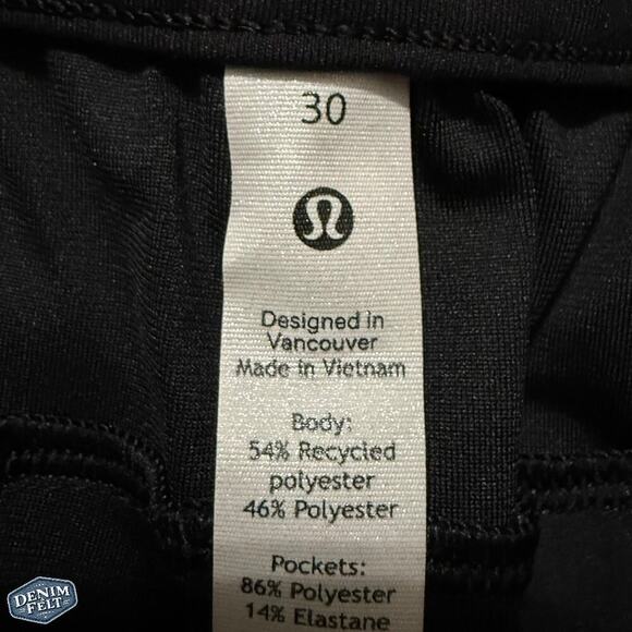 Lululemon Warpstreme HR 7/8 Jogger Black Pants Trousers Size 30 Warp Stretch NEW - Picture 9 of 12